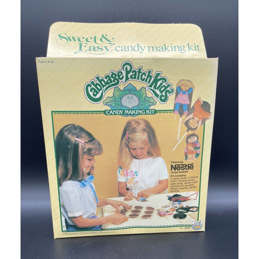 Vintage Cabbage Patch Kids Sweet & Easy Candy Making Kit, New In Box 1984